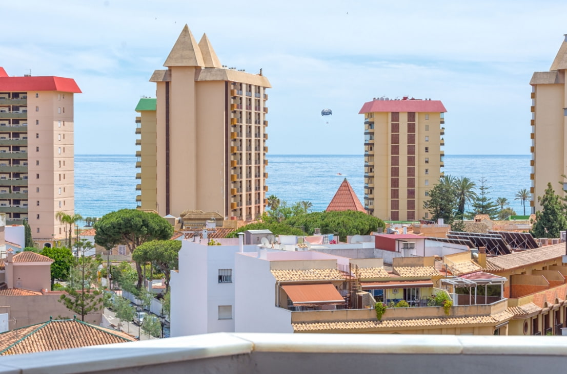 Vistas al mar desde el estudio