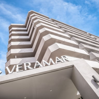 Veramar Aparthotel building elevation plan